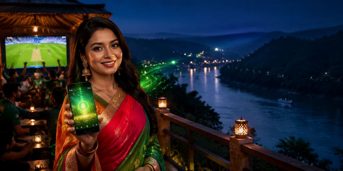 সিলেটে শাড়ি পরিহিত নারী ক্রিকেট বেটিং উপভোগ করছেন